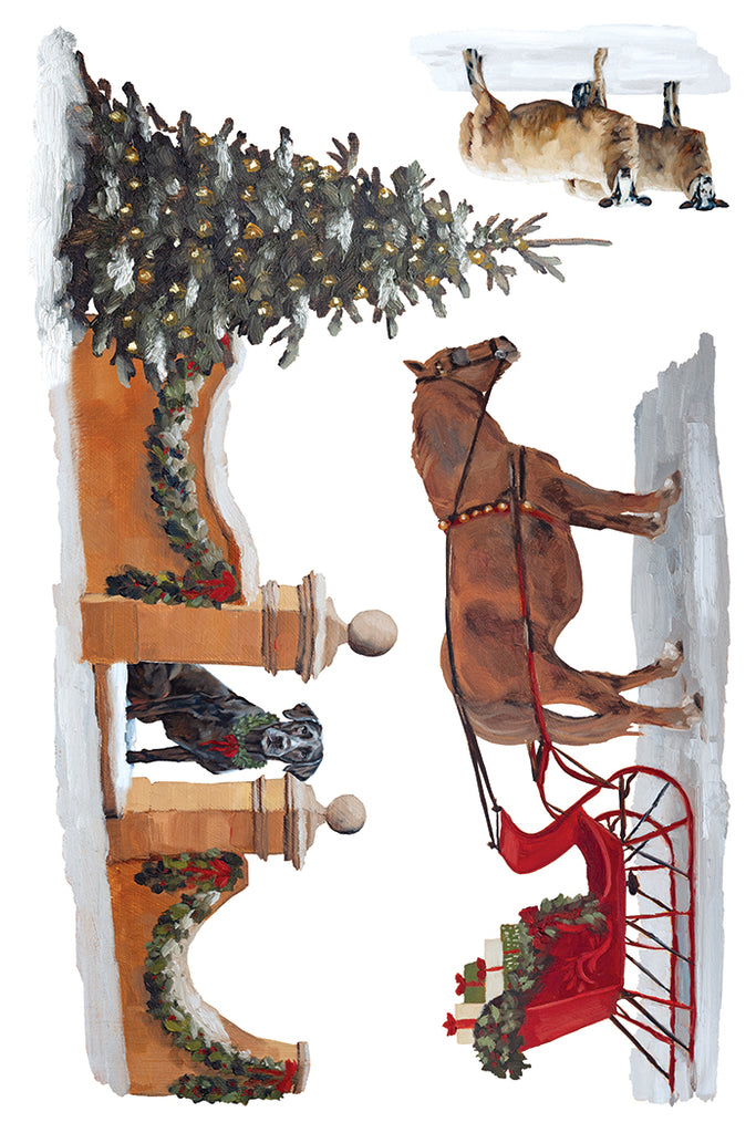 A Cotswold Christmas IOD Decor Transfer (Limited Edition)