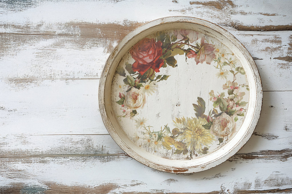 Flowers by the Poets IOD Decor Transfer - DEJA VU BOUTIK