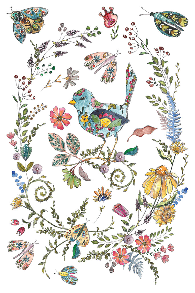 Fern Fables IOD Decor Transfer - DEJA VU BOUTIK