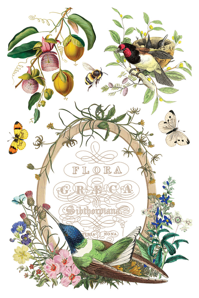 Flora Greca IOD Decor Transfer - DEJA VU BOUTIK