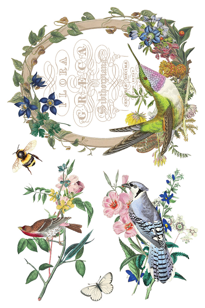 Flora Greca IOD Decor Transfer - DEJA VU BOUTIK