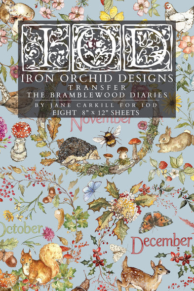 The Bramblewood Diaries IOD Decor Transfer