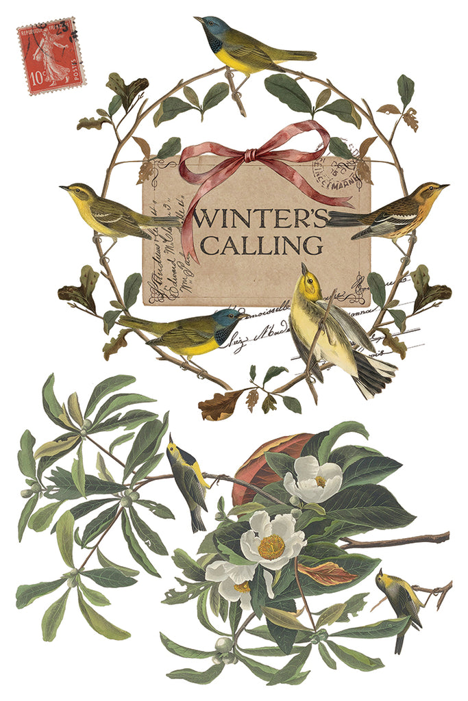 Winter's Calling IOD Decor Transfer
