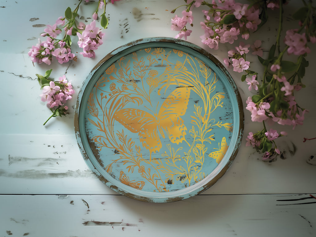 Gilded Papillon IOD Decor Foil Transfer - DEJA VU BOUTIK