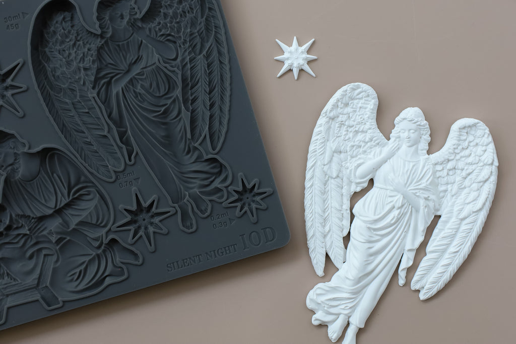 Silent Night IOD Decor Mould (Limited Edition)