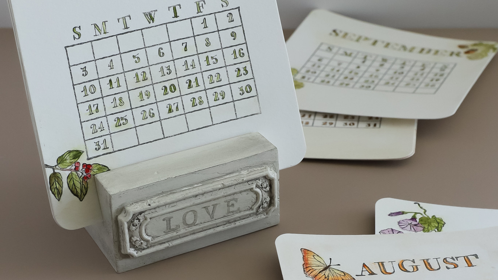 A Timely Tale IOD Decor Stamp