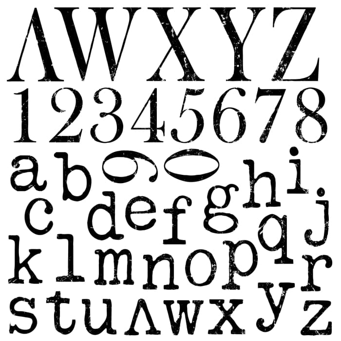 TYPESETTING | STAMPS | $56.00